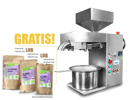 Półprzemysłowa prasa do tłoczenia oleju 15-20 kg/h