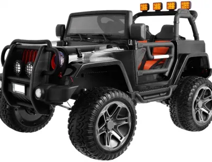 AUTO TERENOWE JEEP MONSTER Czarny