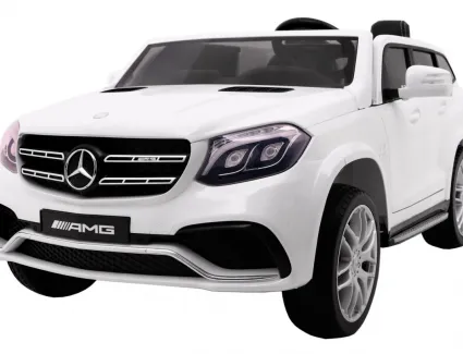 Mercedes AMG GLS63 BIAŁY dla dwójki dzieci
