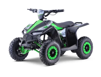QUAD NA AKUMULATOR Z POMPOWANYMI KOŁAMI zielony