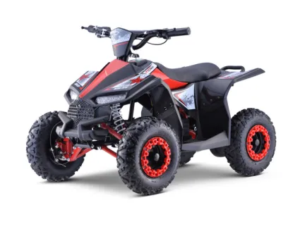 QUAD NA AKUMULATOR Z POMPOWANYMI KOŁAMI czerwony