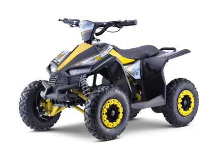 QUAD NA AKUMULATOR Z POMPOWANYMI KOŁAMI żółty