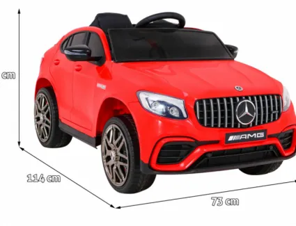 Mercedes Benz GLC63S Czerwony