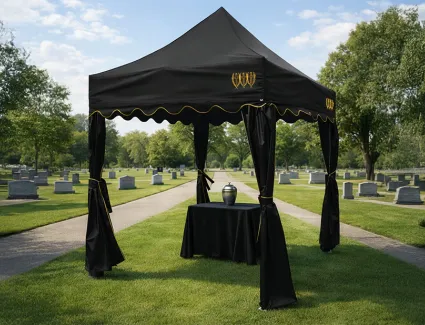 Namiot pogrzebowy pod urnę