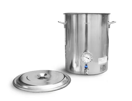 Garnek zacierny z termometrem