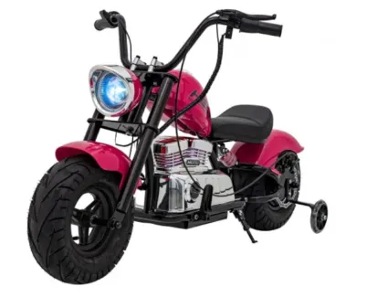 Motorek Chopper Warrior różowy