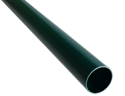 Słupek okrągły fi 42mm 2 m ocynkowany malowany zielony