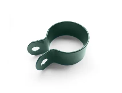Obejma do słupka okrągłego fi 42mm zielona