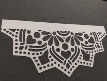 Ażur A65 do firan 80 cm