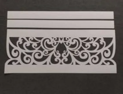 Ażur ALP17 do firan, ekranów 80cm sklonowany