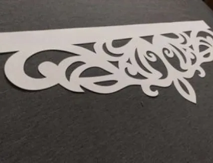 Ażur A18 do firan, 80cm