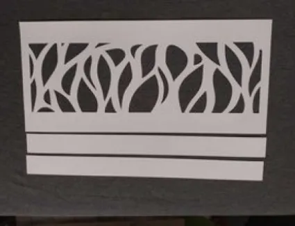 Ażur A83 do firan 80 cm