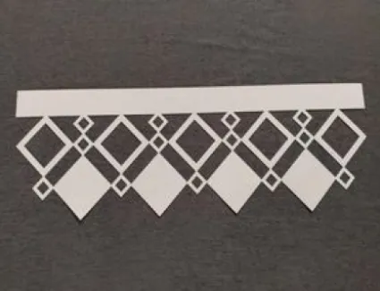 Ażur A4 do firan 80 cm