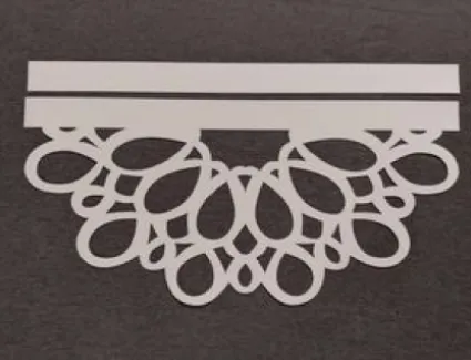 Ażur A66 do firan 80 cm