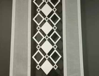 Ekran z ażurem A4 i dekorem D4 80cm