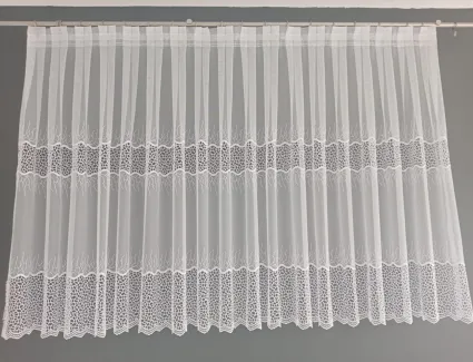 Firana na taśmie z gipiurą 81553