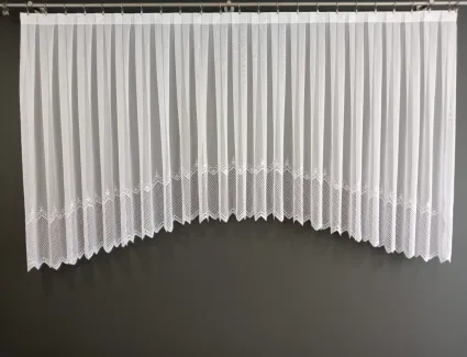 Firana na taśmie z gipiurą