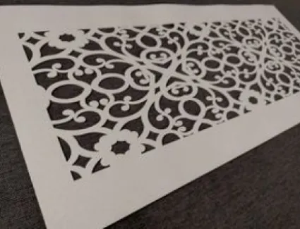 Ażur A107 do firan 80 cm