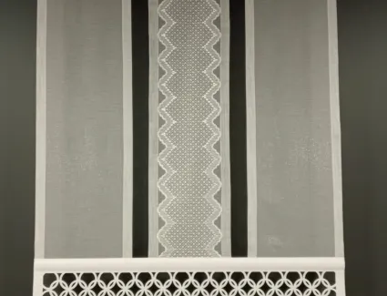 Ekran z ażurem A71 ze wstawką dekoracyjną 80cm