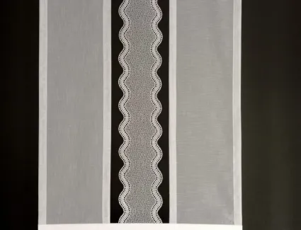 Ekran z ażurem A74 ze wstawką dekoracyjną 80cm