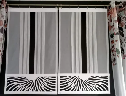 Ekran z ażurem A90 80cm zakładki