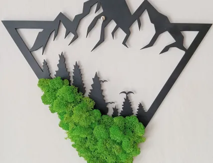 Obraz ścienny Góry Mech