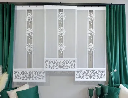 Ekran z ażurem AR1 i zawieszką 80cm