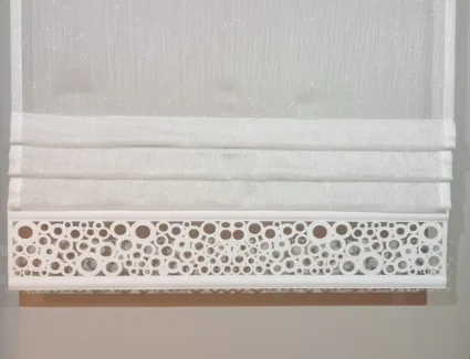 Ekran roletka z ażurem 120cm
