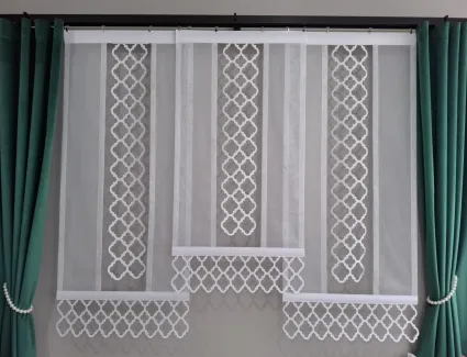 Ekran z ażurem A3 i dekorem D3 80cm