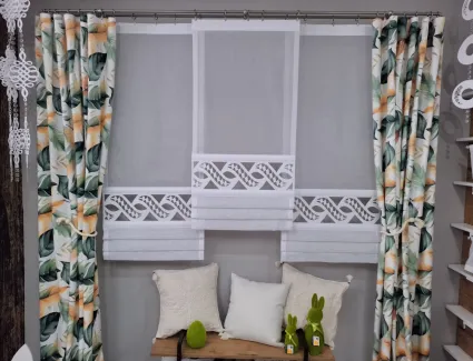 Ekran z ażurem A121 80cm zakładki