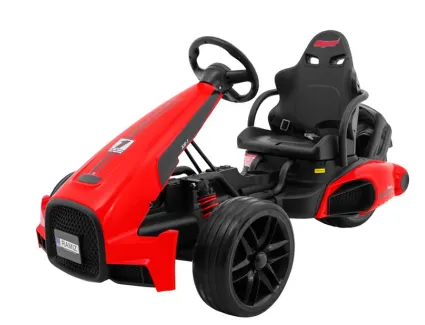 GOKART NA AKUMULATOR BOLID XR-1 DLA DZIECI CZERWONY