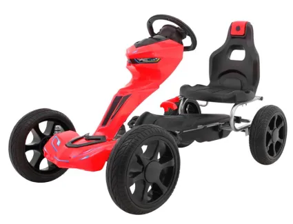 GOKART GRAND RIDE NA PEDAŁY czerwony